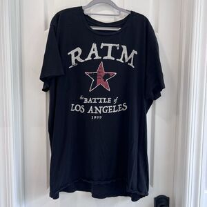 Rage Against The Machine Band Tee Shirt Size 2XL